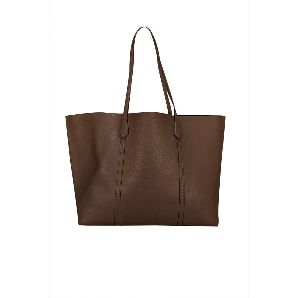 Tory Burch - Taupe Leather Tote Bag